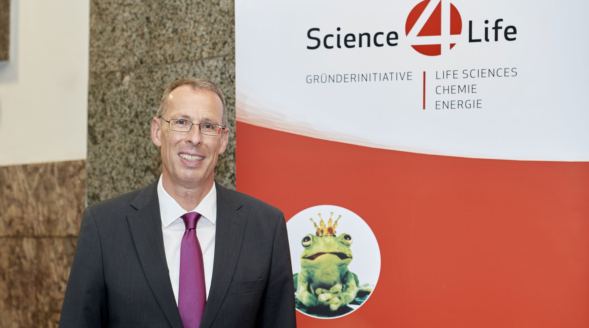 Dr. Lutz Müller, Projektleiter Science4Life, Businessplan Wettbewerb Life Sciences, Chemie, Energie